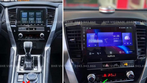 Màn hình DVD Android liền camera 360 Mitsubishi Pajero Sport 2018 - nay | Fujitech 360 